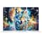 ArtSkills® Brilliant Art Mythical Wolf Stretched Canvas Diamond Painting Kit